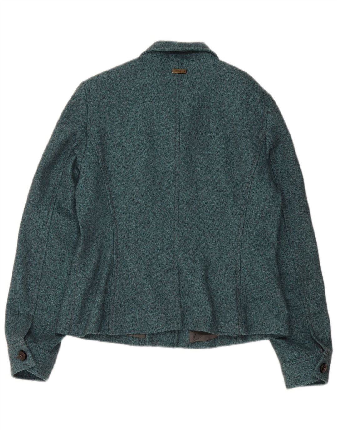 Jachetă pentru femei Marlboro Classics UK 12 Lână albastră medie