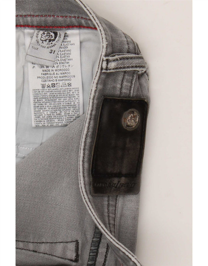 Diesel Buster Regular Tapered Jeans W31 L29 bumbac gri