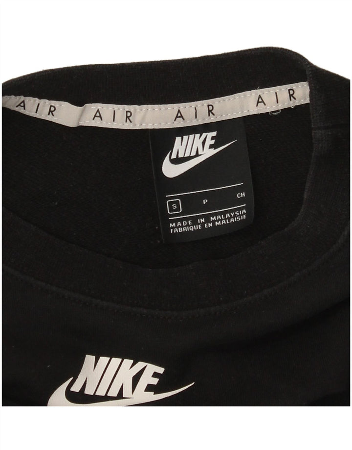 Pulover pentru femei Nike Oversized Crop Graphic Pulover UK 10 Mic Negru