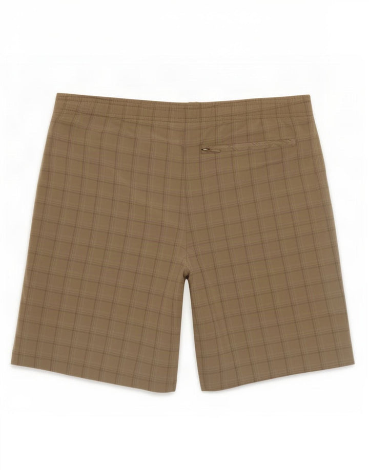 Pantaloni scurți de înot Adidas pentru bărbați, mari, bej, din poliester