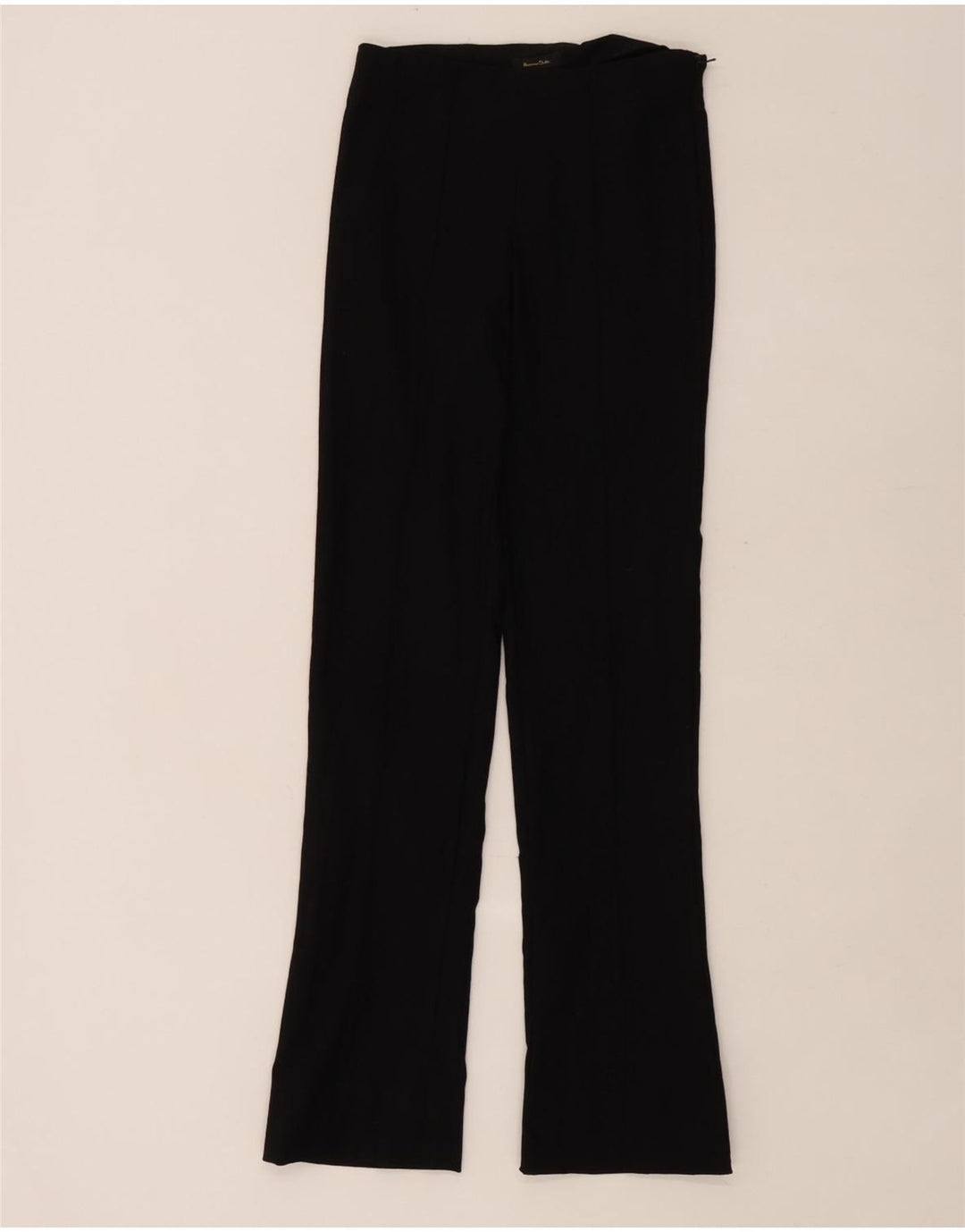 Massimo Dutti Pantaloni Bootcut pentru femei EU 34 2XS W26 L30 Viscoza neagra