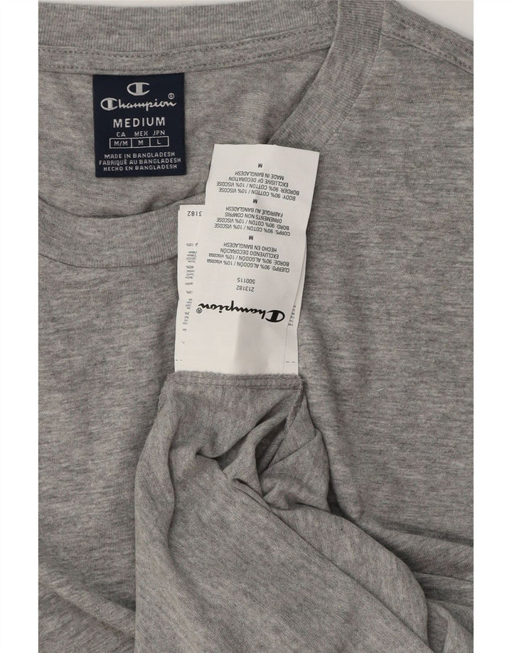 Tricou Bărbați CHAMPION Top Mediu Gri Pete Bumbac
