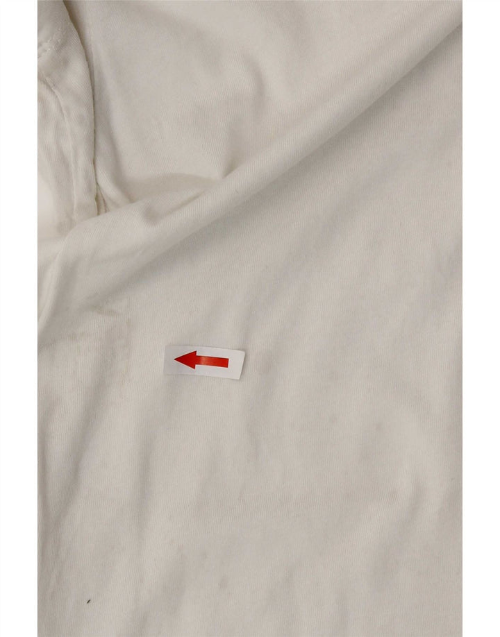 Tricou grafic Nike pentru bărbați Top mic, alb, bumbac