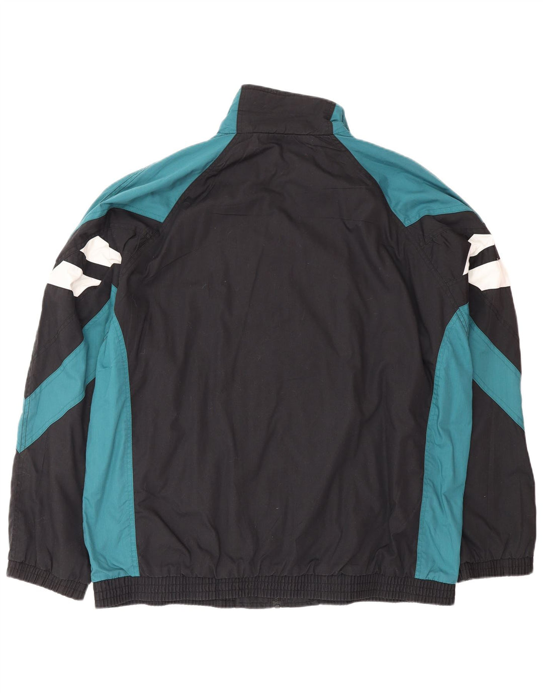 CRANE Jachetă de trening pentru bărbați loose fit XL, poliester color bloc negru