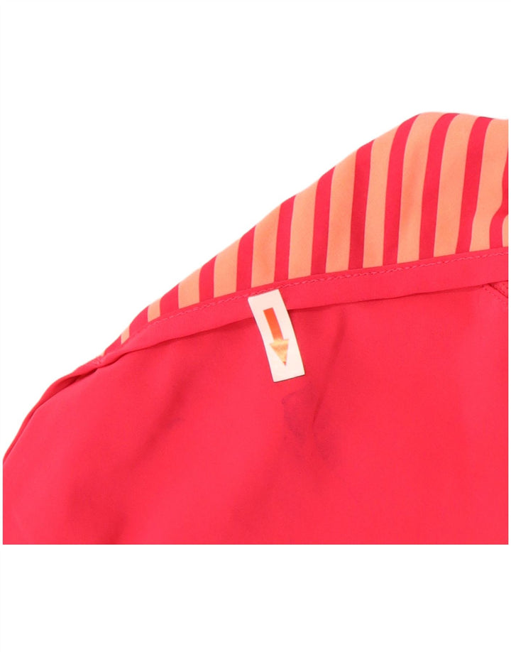Pantaloni scurti sport Puma pentru femei UK 12 Medium Pink Striped Poliester
