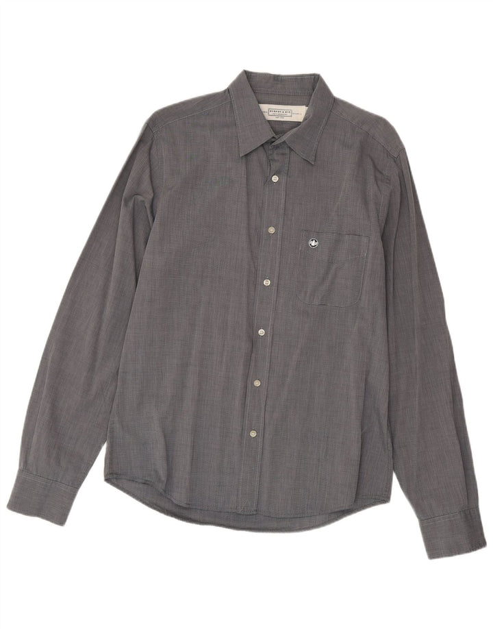 Cămașă Slim Fit pentru bărbați Murphy & Nye, mare, gri