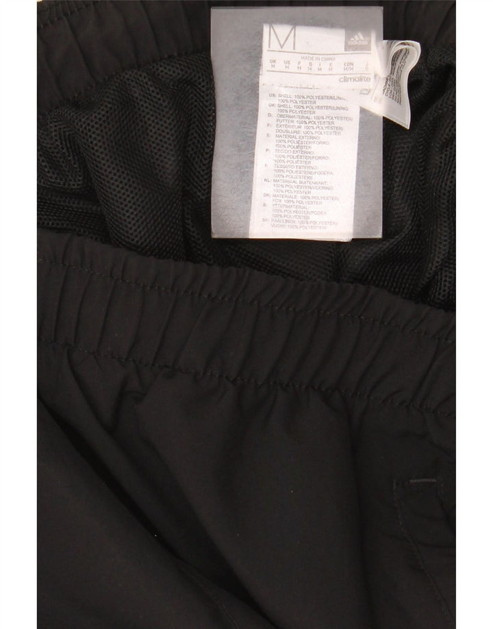 Pantaloni scurți sport Adidas Climalite Graphic Bermuda pentru bărbați, poliester mediu negru