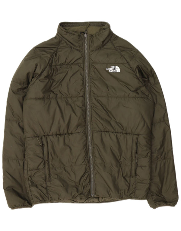 The North Face Mens Graphic Liner Jachetă căptușită UK 40 Large Green Poliester
