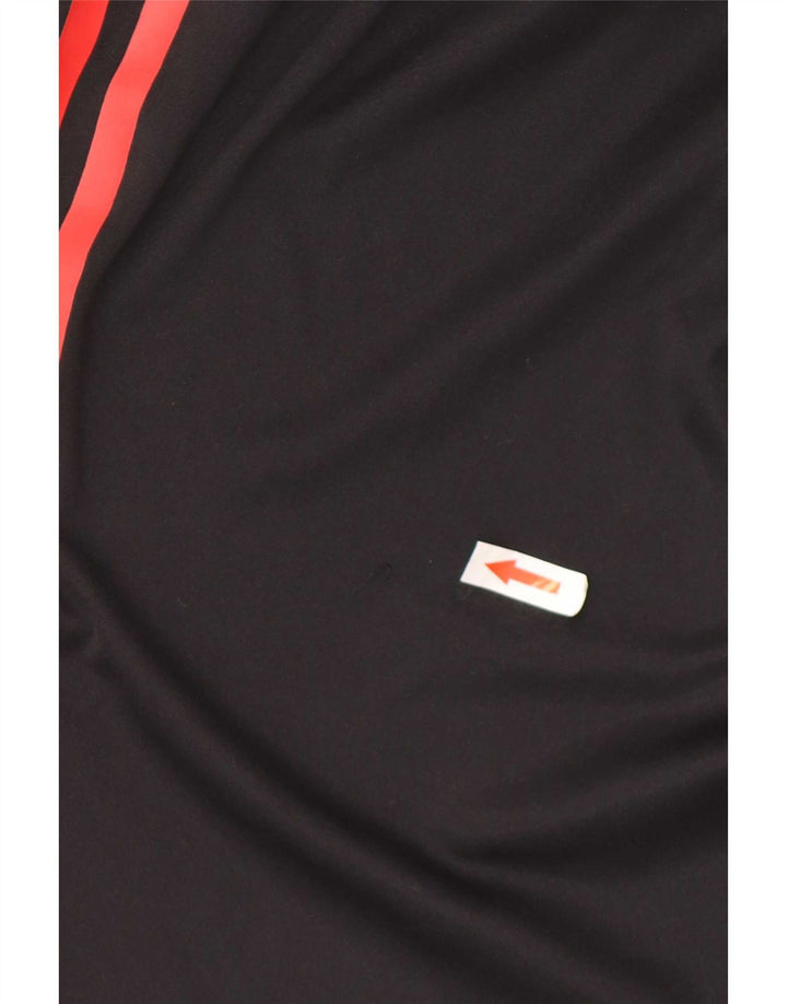 Pantaloni scurți sport pentru bărbați Adidas AC Milan, poliester negru mic