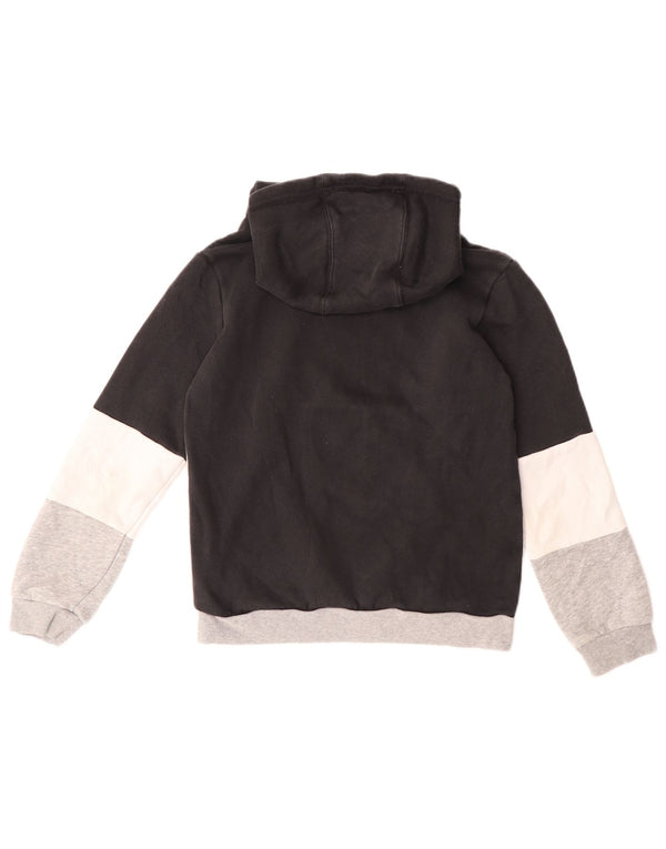 Pulover pentru băieți Adidas Graphic Hoodie 9-10 ani, gri, bumbac color bloc
