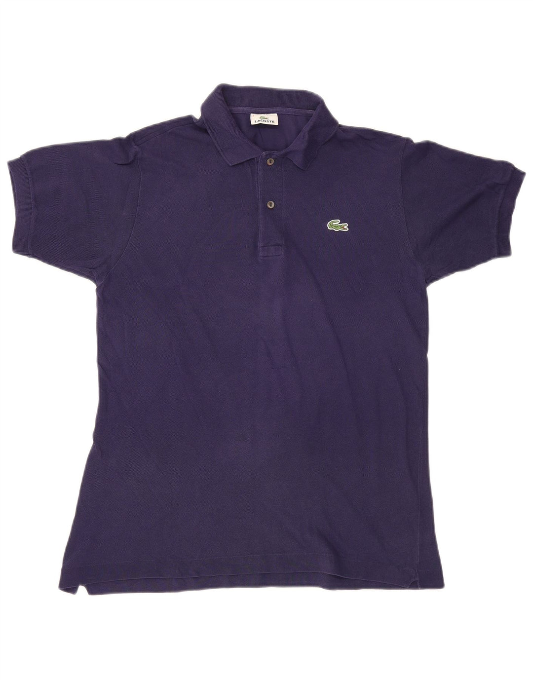 Tricou polo Lacoste pentru bărbați, mărimea 3, bumbac violet mic
