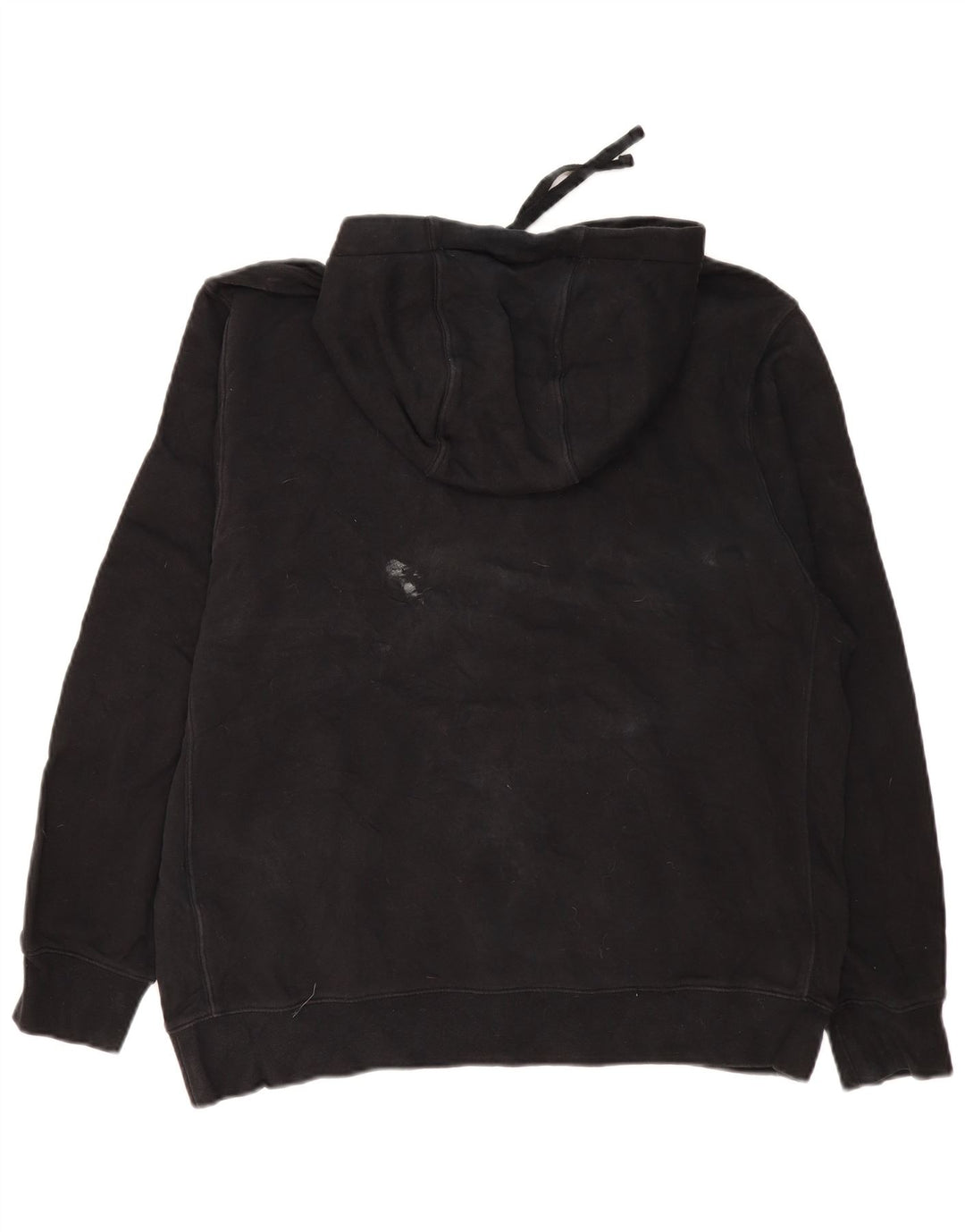 Pulover Nike pentru bărbați, bumbac mare, negru