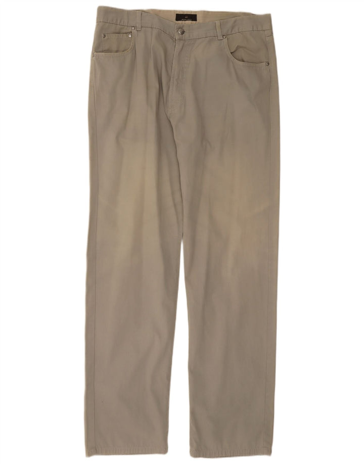 Pantaloni casual drepti pentru bărbați Zara L38 L33 gri