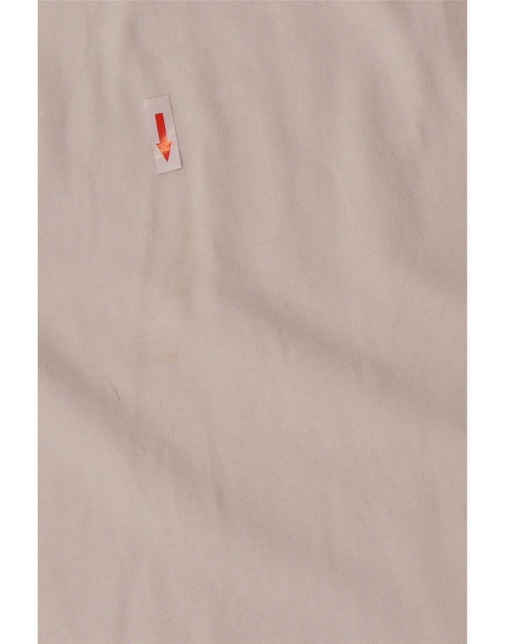 Top pentru bărbați Superdry cu mânecă lungă, mic, alb, color block, bumbac