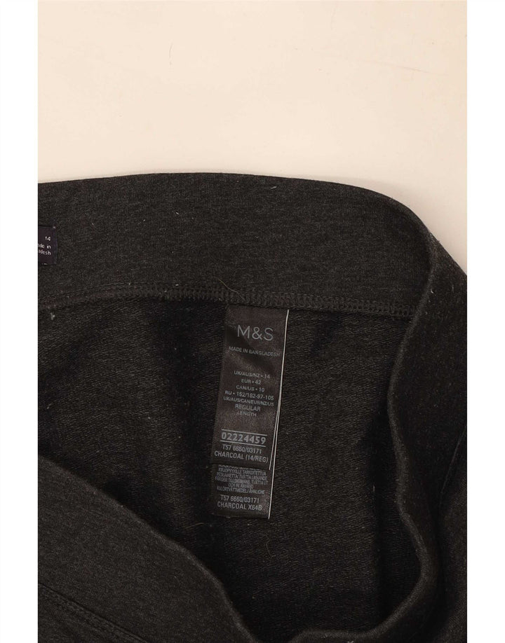 Leggings pentru femei Marks & Spencer UK 14 mare bumbac gri