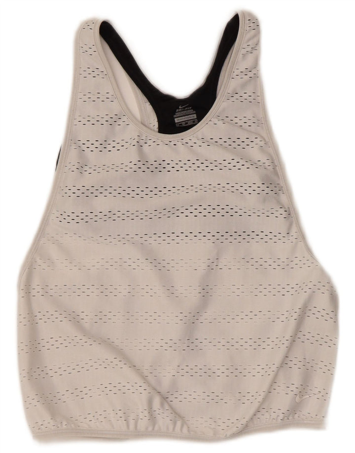 Vesta Nike Dri Fit pentru femei UK 6 XS Alb