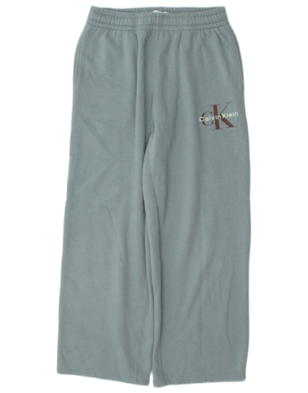 Pantaloni de trening Calvin Klein pentru bărbați, albastru mediu, bumbac