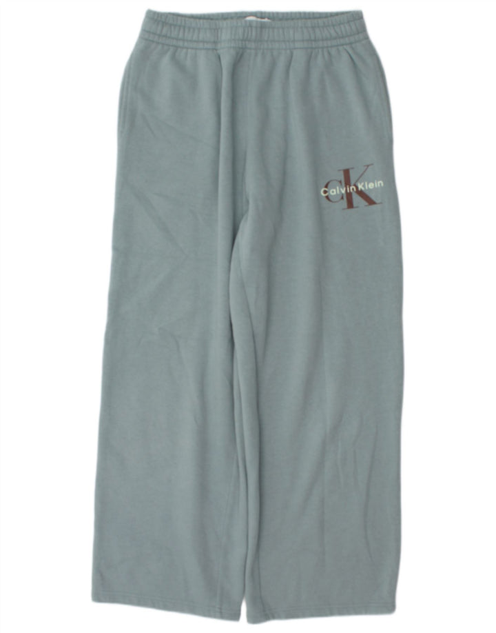 Pantaloni de trening Calvin Klein pentru bărbați, albastru mediu, bumbac