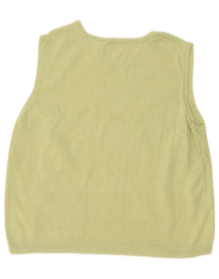 Vesta Gap pentru femei UK 14, bumbac verde mediu