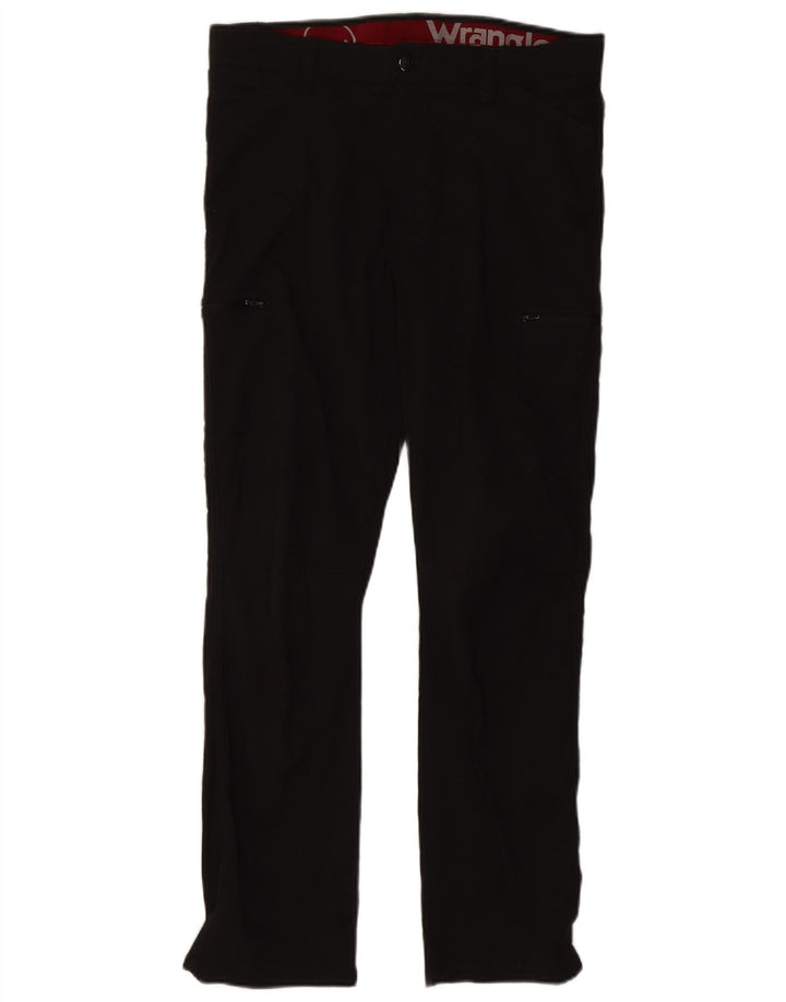 Pantaloni cargo subțiri pentru bărbați WRANGLER W34 L30 Nylon negru
