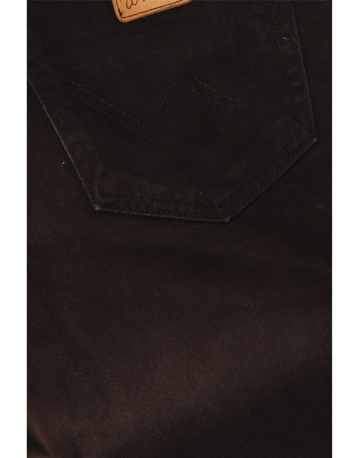 Blugi drepte pentru bărbați Wrangler Texas W34 L31 bumbac negru