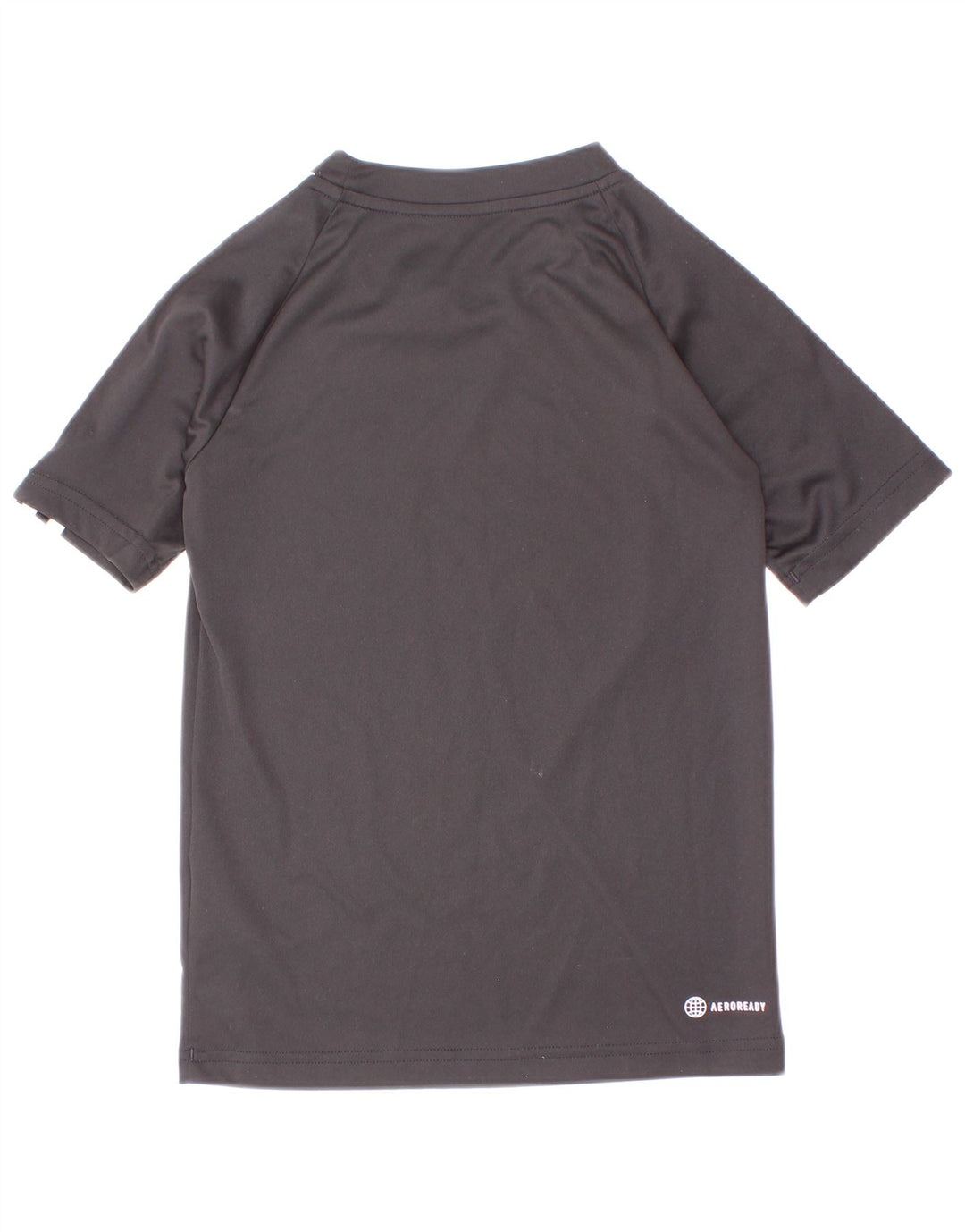 Tricou Adidas Aeroready pentru baieti Top 7-8 ani poliester negru