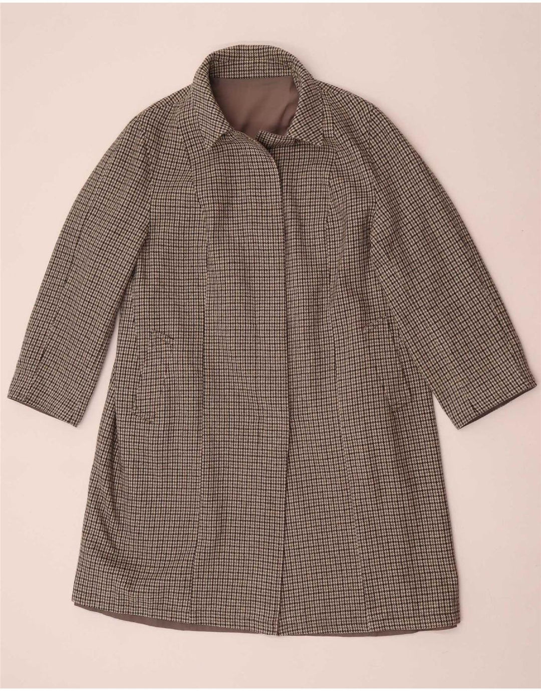Vintage pardesiu reversibil pentru femei UK 16 Large Grey