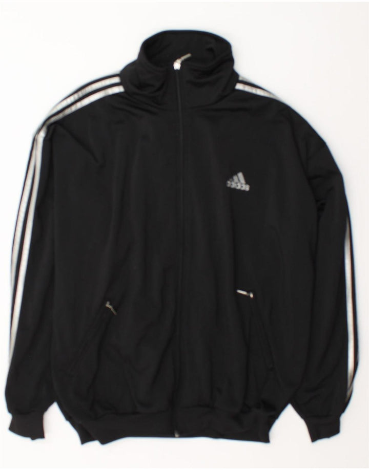 Jachetă de trening pentru bărbați Adidas UK 40/42 Poliester negru mare