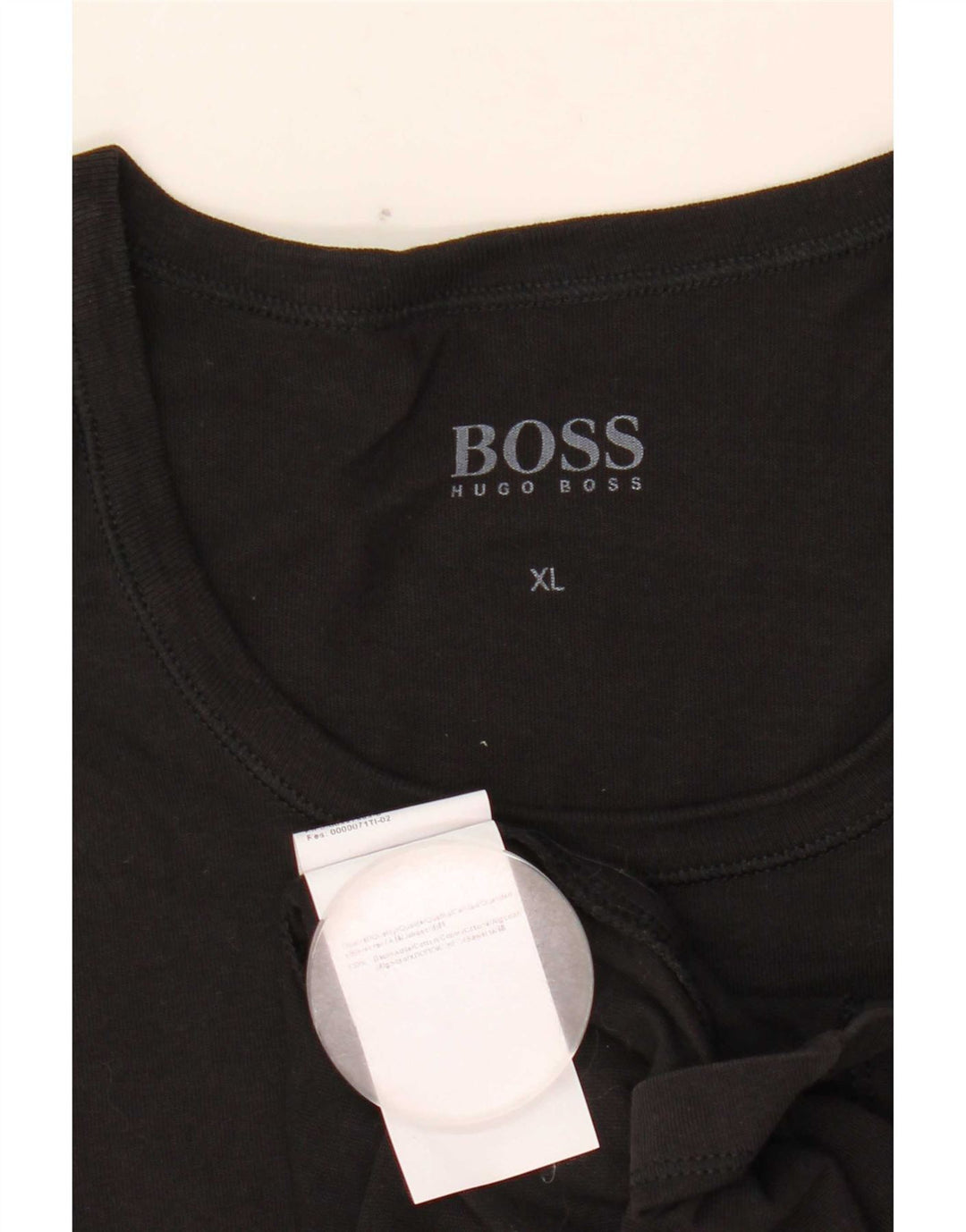 Tricou pentru bărbați Hugo Boss Top XL bumbac negru
