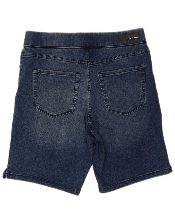 Dkny Pantaloni scurți din denim pentru femei, mediu W30, bumbac albastru