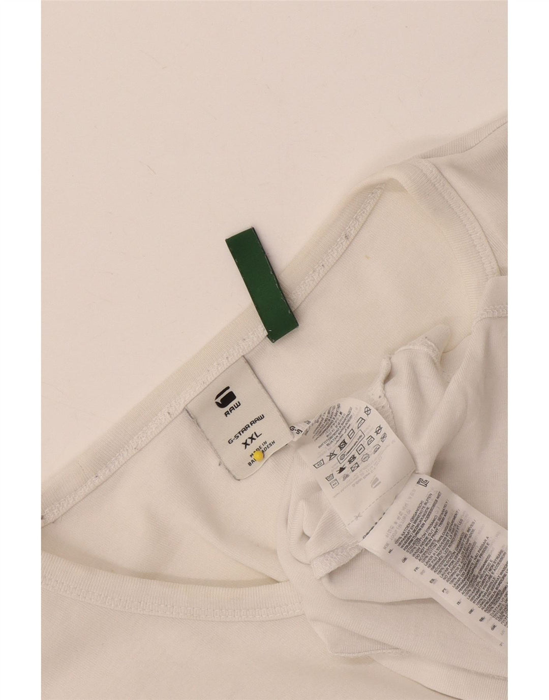 Tricou Bărbați G-Star Top 2XL Bumbac Alb