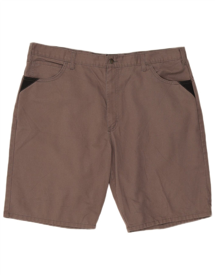 Pantaloni scurți casual pentru bărbați Dickies W42 2XL Gri poliester color bloc