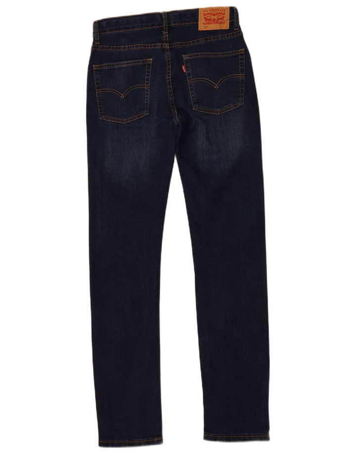 Jeans skinny LEVI'S 510 pentru baieti 15-16 ani W28 L30 bleumarin bumbac