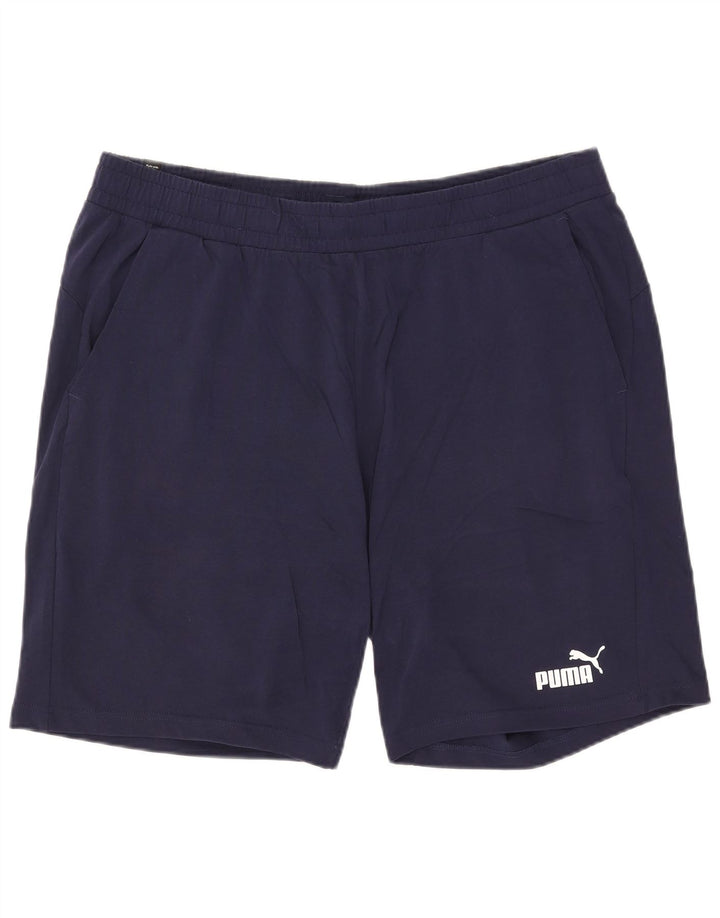 Pantaloni scurți sport Puma pentru bărbați 2XL bleumarin