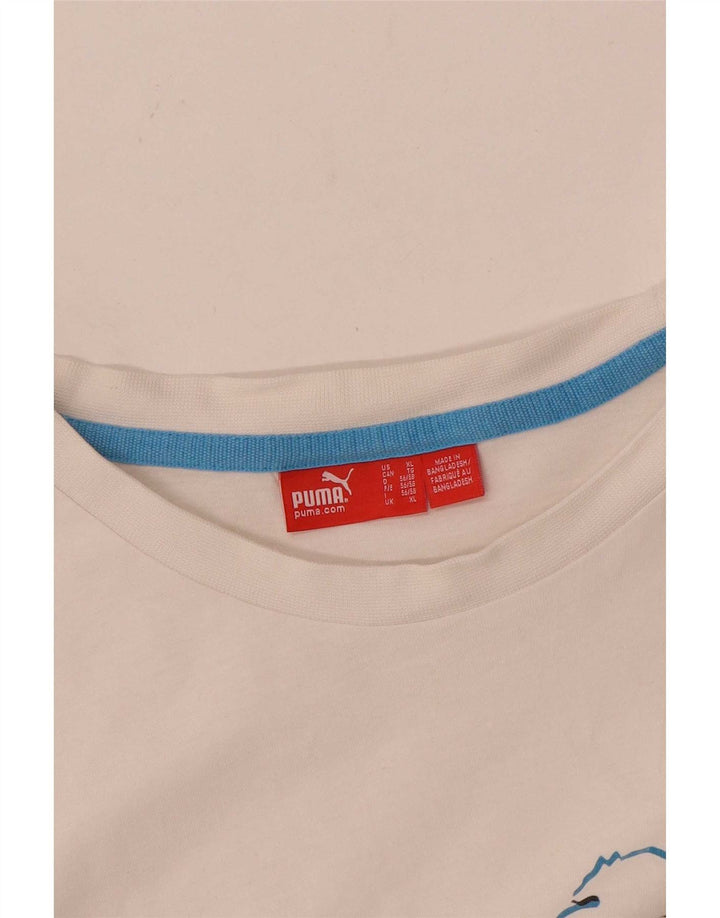 Tricou grafic Puma pentru bărbați Top XL Alb