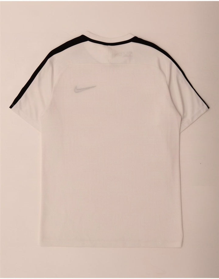 Tricou pentru bărbați Nike Dri Fit Top Medium White Colorblock