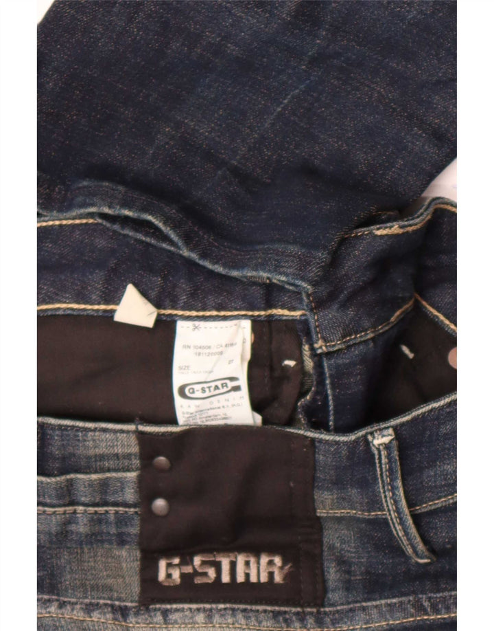 Blugi Capri Super Low pentru femei G-Star W27 L18 Bumbac albastru