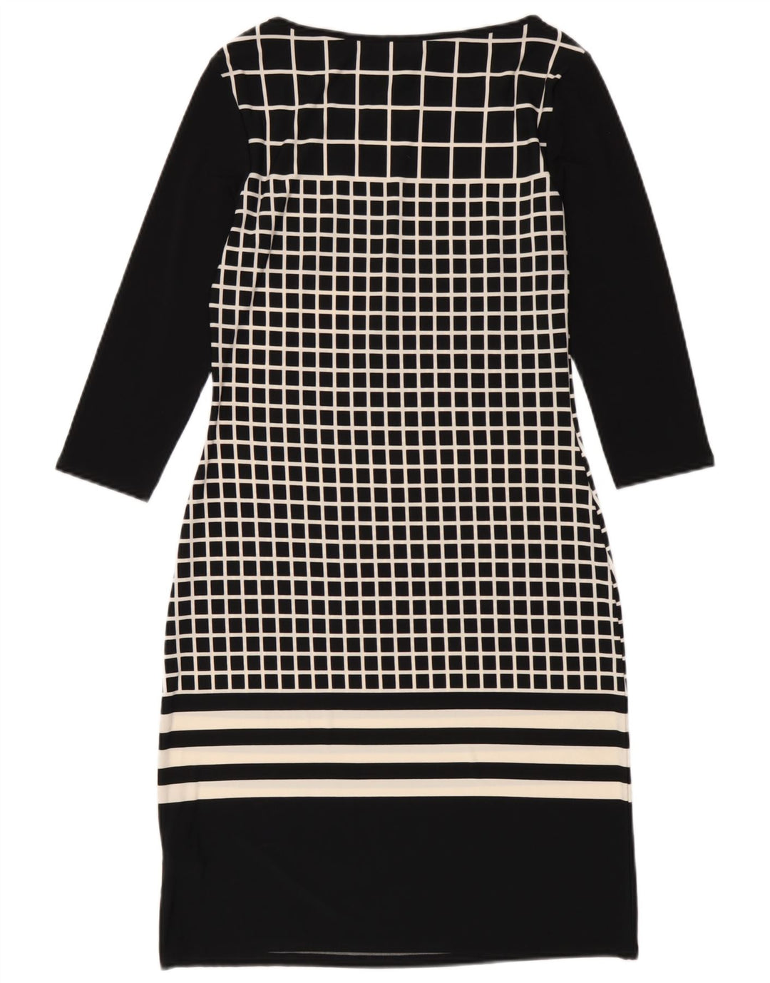 Rochie teacă pentru femei Marks & Spencer, cu mâneci 3/4, UK 8, mic, negru