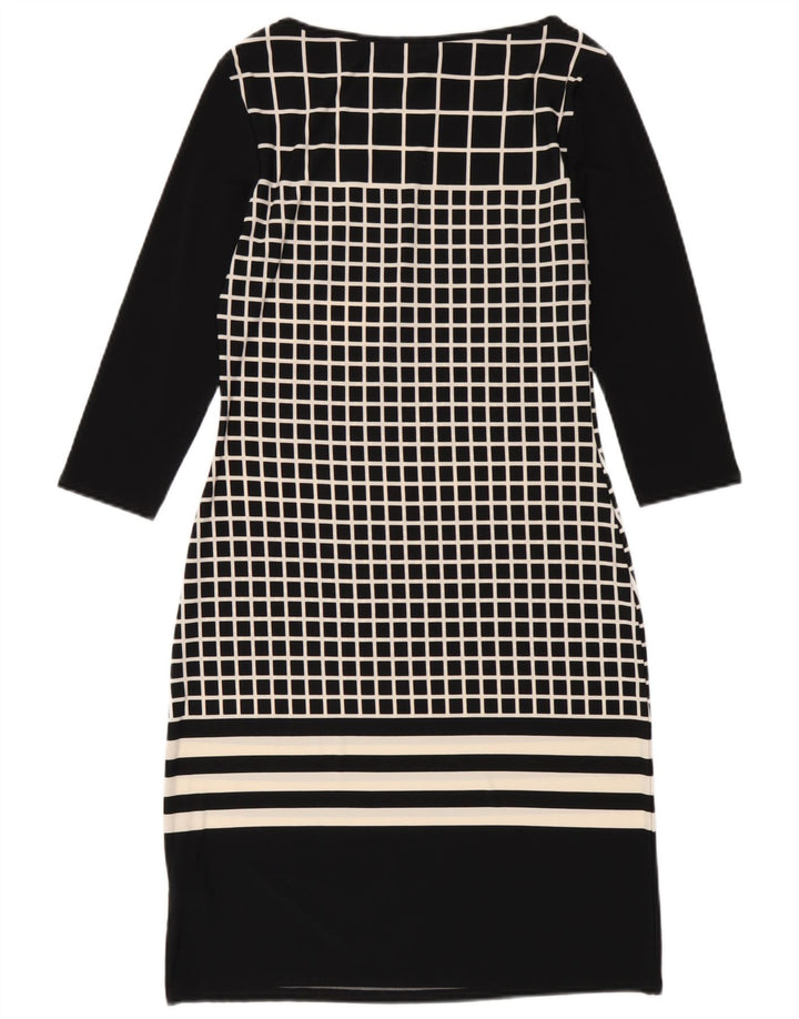 Rochie teacă pentru femei Marks & Spencer, cu mâneci 3/4, UK 8, mic, negru