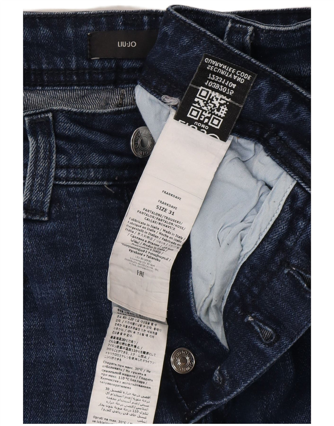 Blugi Frank Slim pentru femei LIU JO W31 L29 bleumarin