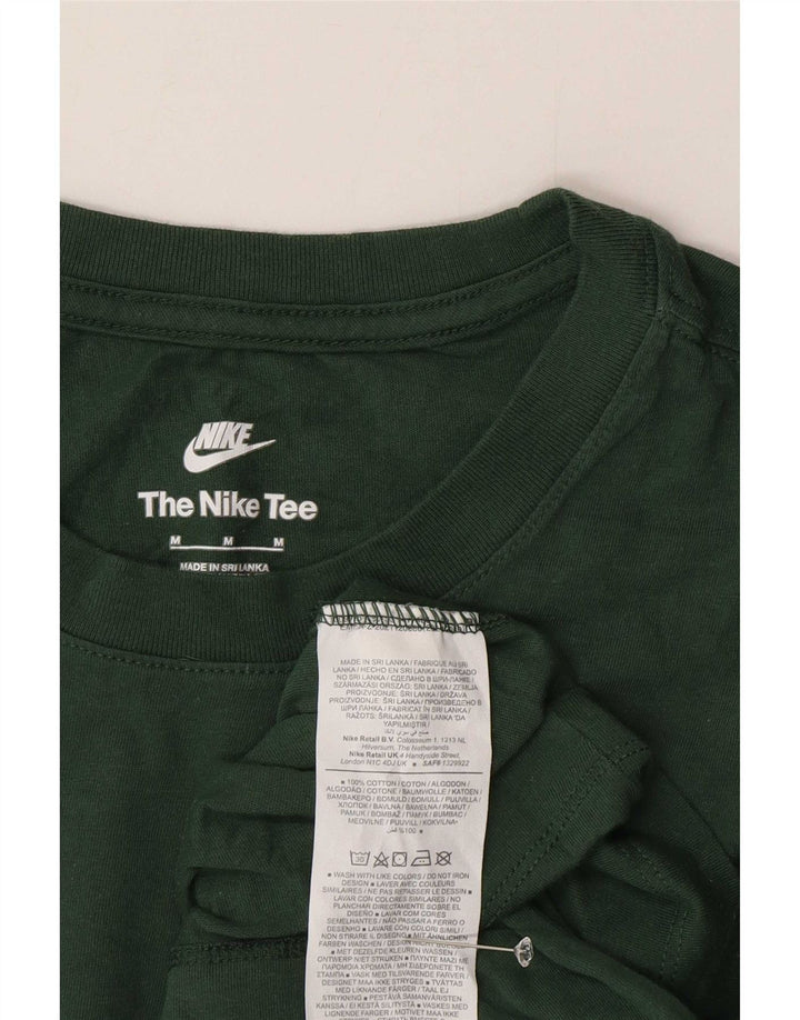 Tricou pentru bărbați Nike Top din bumbac verde mediu