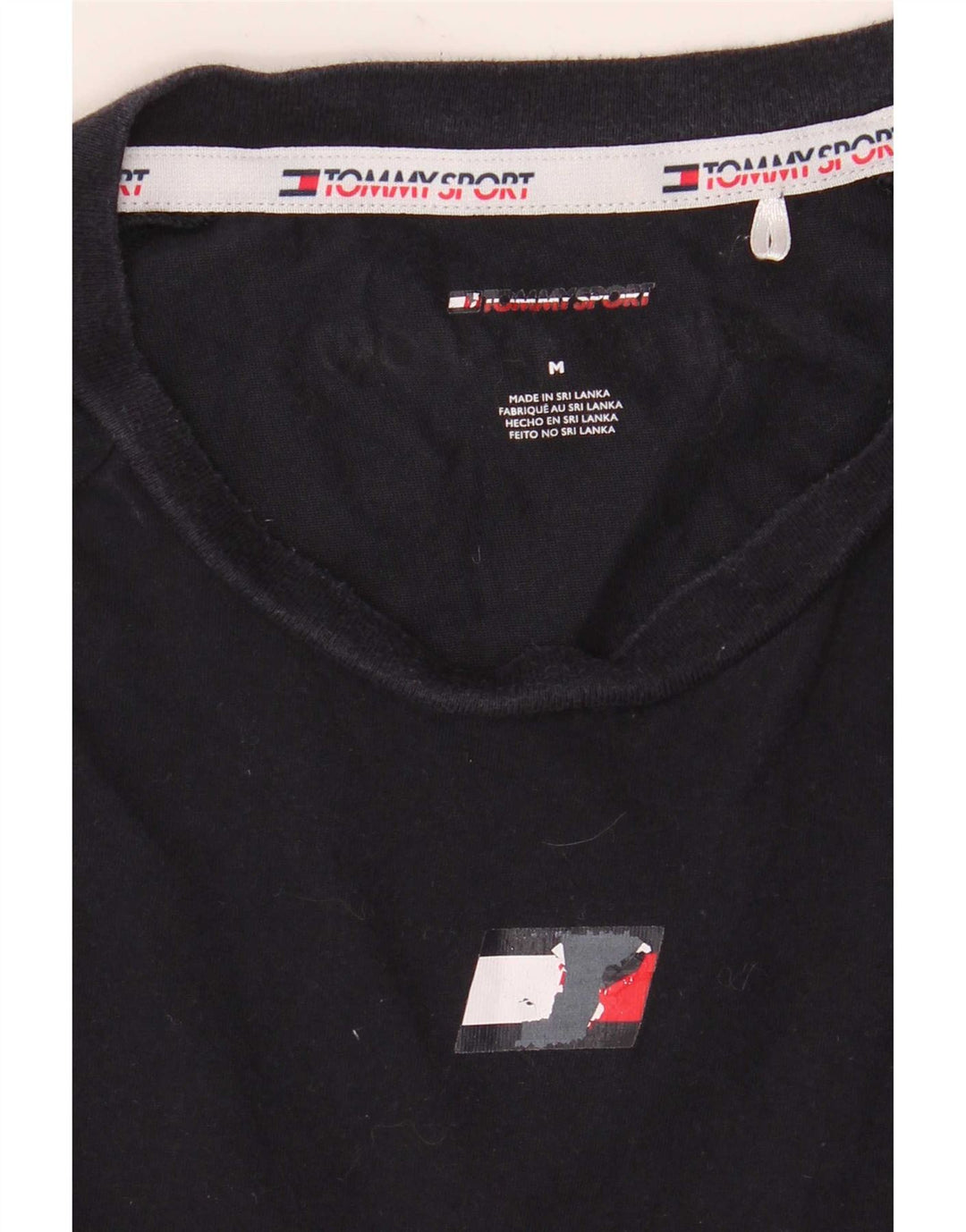 Tricou pentru bărbați Tommy Hilfiger Top mediu din bumbac bleumarin