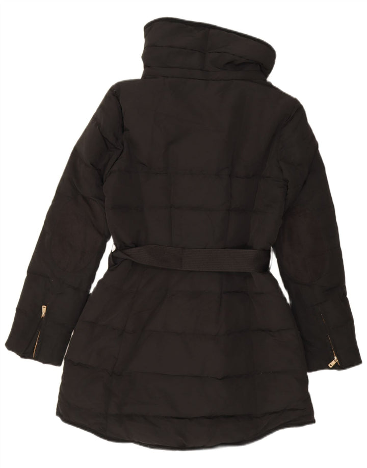 Palton căptușit pentru femei Zara UK 12 Medium Black