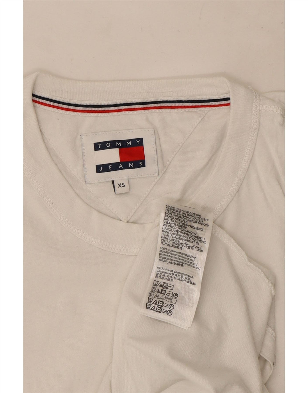 Vestă pentru bărbați Tommy Hilfiger XS Bumbac alb