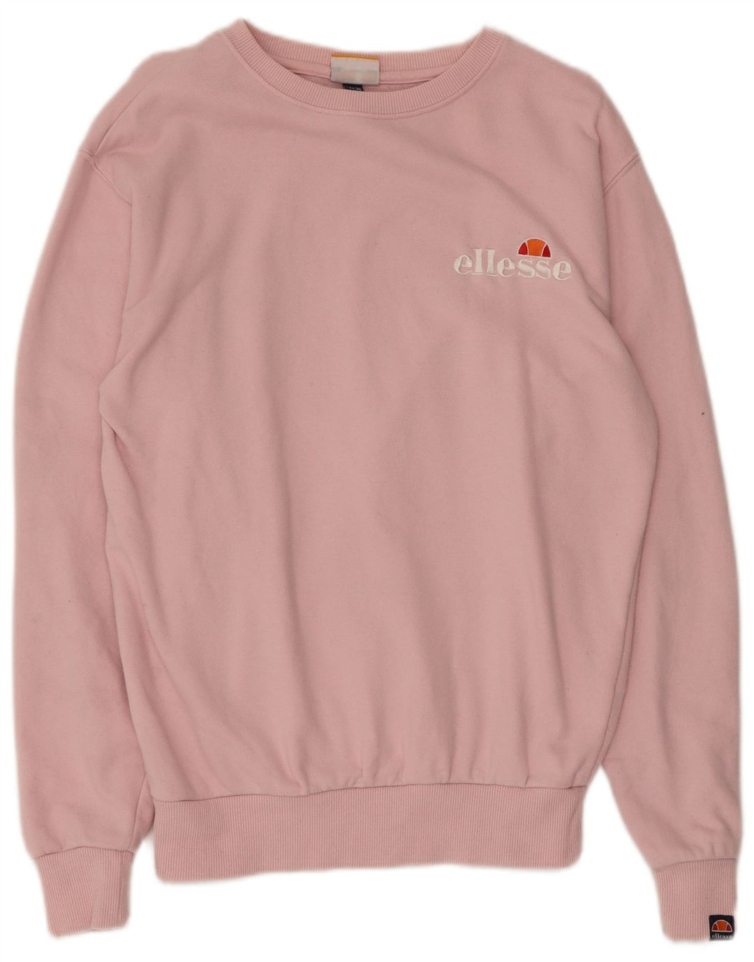 Pulover supradimensionat cu grafic pentru femei Ellesse UK 8 Bumbac roz mic