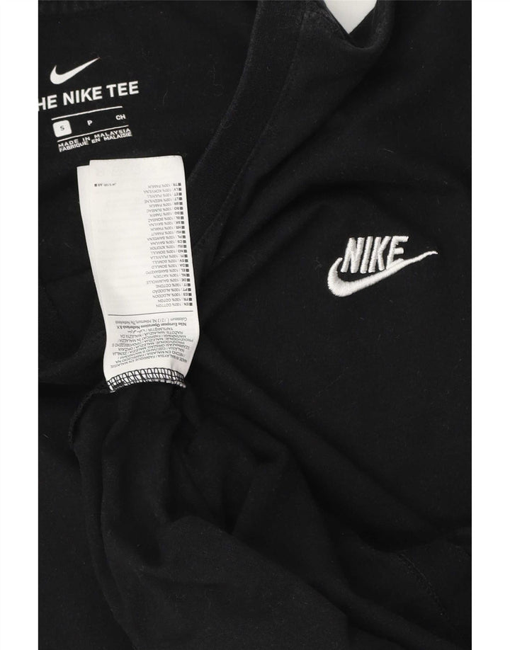 Tricou pentru bărbați Nike Top mic, negru, bumbac
