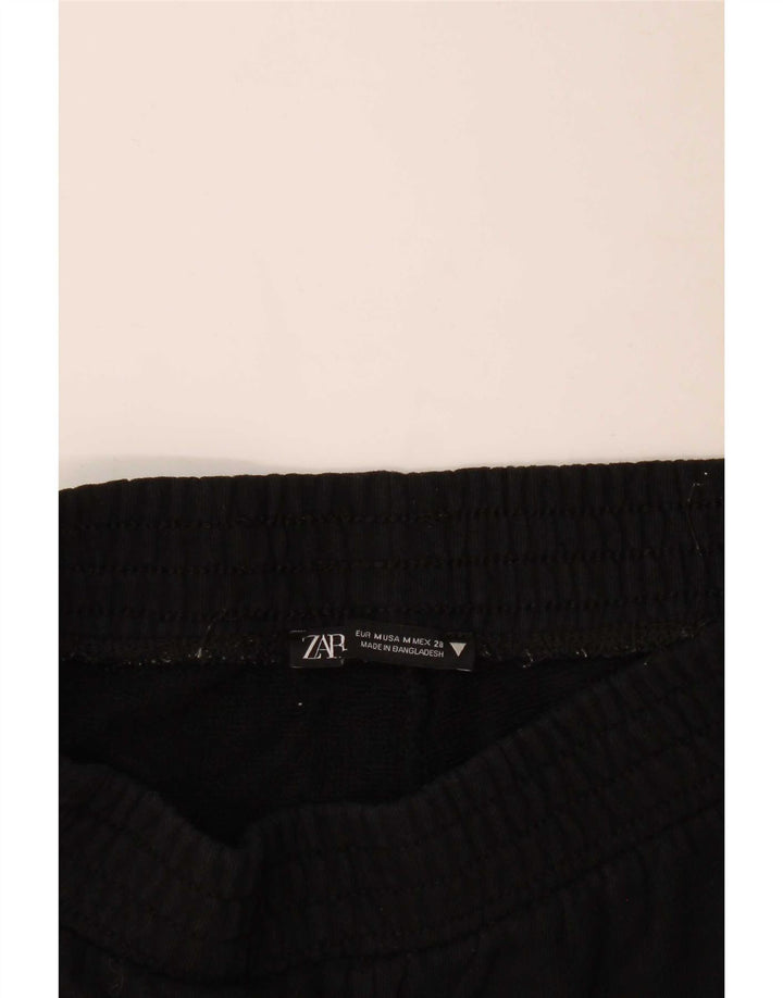 Pantaloni scurți sport Zara pentru femei UK 12 Medium Black