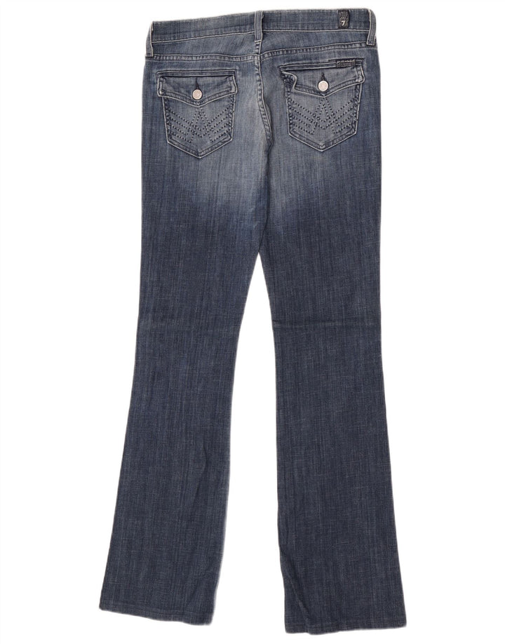 7 For All Mankind Blugi Bootcut pentru femei W28 L33 Bumbac albastru