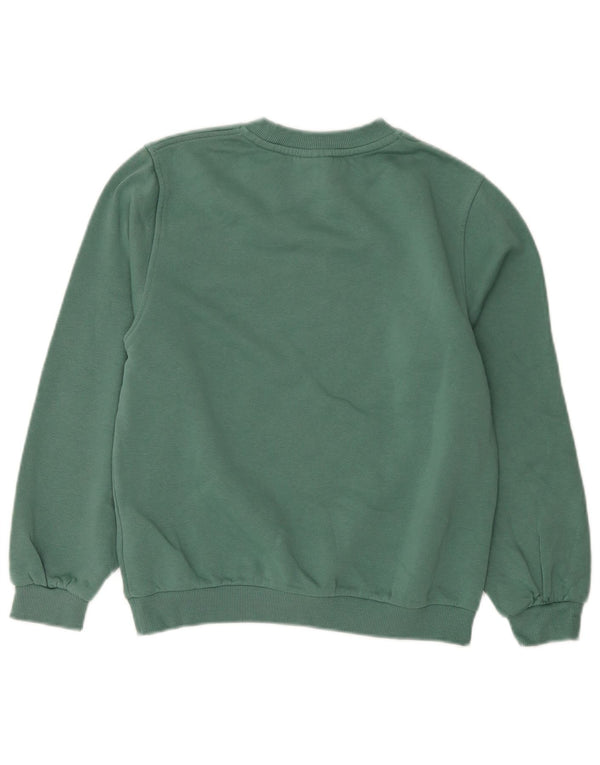 Pulover Nike pentru băieți grafic 12-13 ani, mare, verde, bumbac