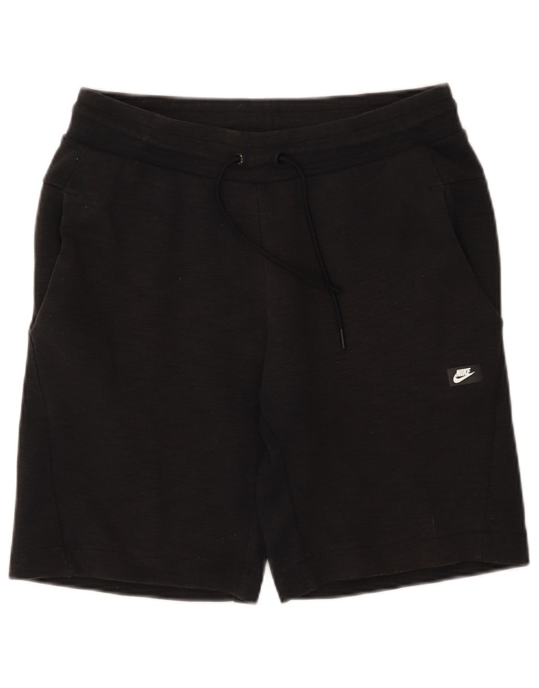Pantaloni scurti sport Nike pentru femei UK 12, bumbac mediu negru